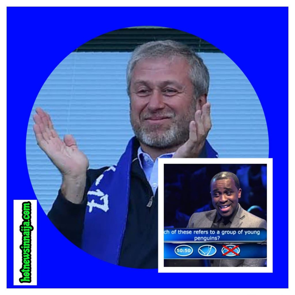 Frank Edoho paying tribute to Roman Abramovich