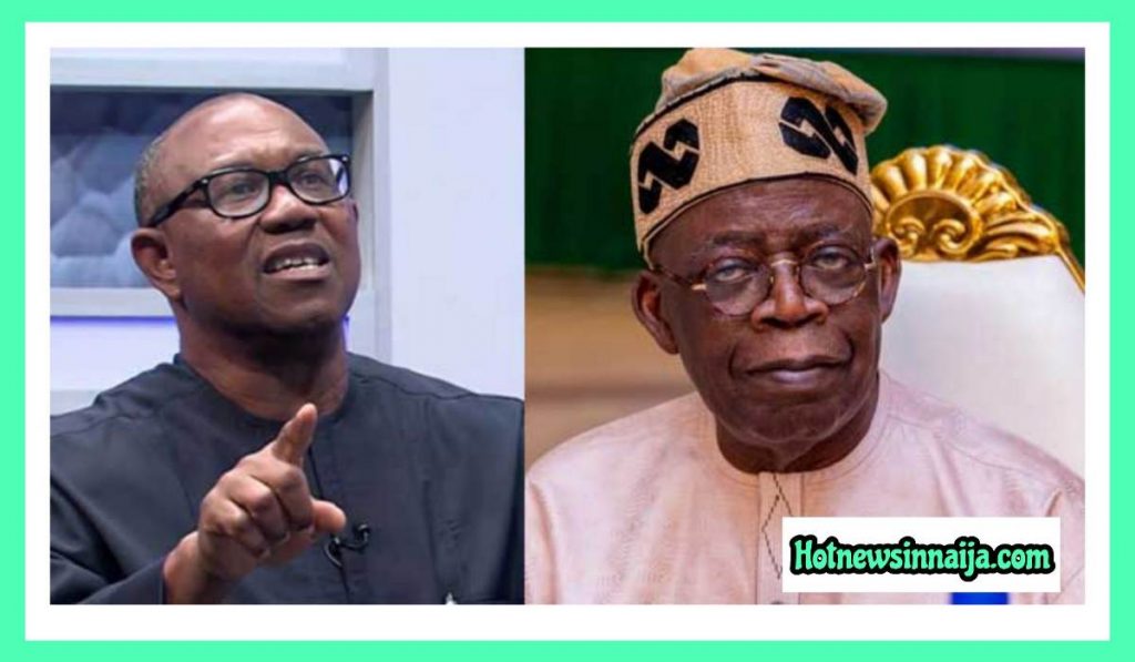 Tinubu Vs Peter Obi